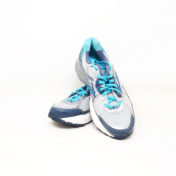 Brooks Adrenaline 13 Stability Running Shoe Sneaker GTS Blue Womens 6 2A Narrow - Picture 10 of 12